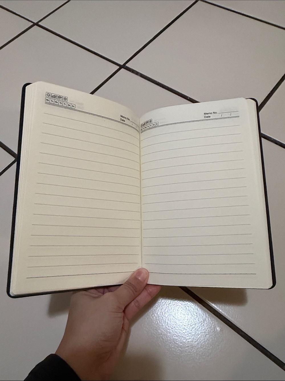 Turquoise notebook - Picture 3 of 4